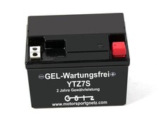 Battery YTZ7S Gel Yamaha DT 125 RE / RE MX Everts / X