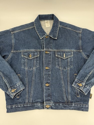 2000 Warner Brothers Large Hogwarts Harry Potter Jean Jacket - Picture 3 of 17