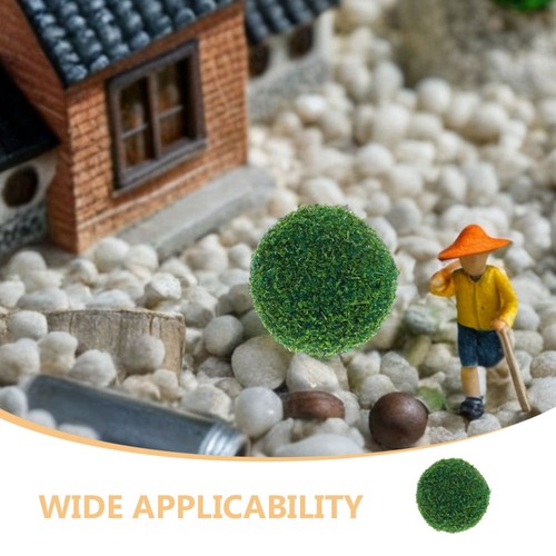 10 Pcs Mini Simulated Shrub Architectural Model Dollhouse Topiary Ball - Picture 7 of 12