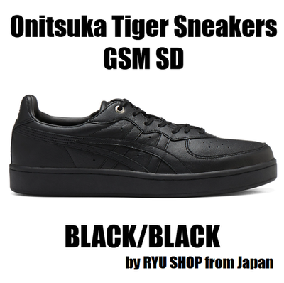 Onitsuka Tiger Sneaker GSM SD 1183A803.001 BLACK / BLACK | eBay