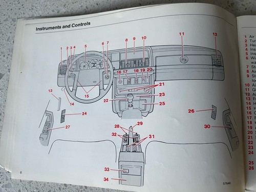 1987 VOLVO 240 WAGON SEDAN GL DL OWNERS MANUAL WITH THE VOLVO ORIGINAL POUCH OEM - Picture 7 of 23