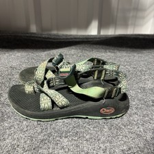 Chaco Sandals Women's 8 Green Z/Cloud 2 Hiking Hippie Gorpcore Strappy 