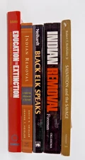 Native American Indian Mixed Book Lot of Five (5) | Indian Removal