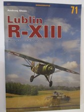Lublin R-XIII : Army Cooperation Plane by Andrzej Glass (2020, Trade Paperback)