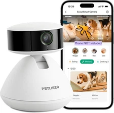 PETLIBRO AI Pet  Camera, Indoor with Phone APP, Night Vision, 2 Way Audio, WiFi