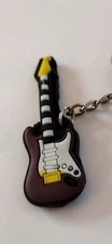 Multicolor Guitar Keychain Accessory