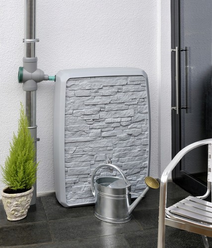 Regenwassertank 250L Multitank Grau Prosperplast Wassertank UV-fest - Bild 4 von 5