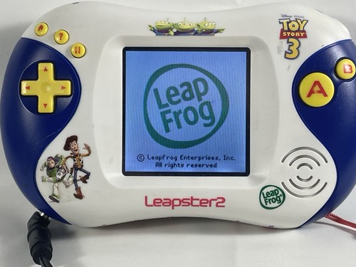 TOY STORY 3 LeapFrog Leapster 2 Game System Handheld Console Only Tested Read* - Picture 3 of 15