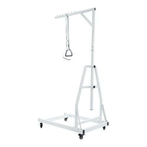 Trapeze Pull Up Assist Bar for Bed Mobility w/ Floor Rack Patient Mover Facility - Picture 14 of 22