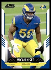 2021 Score Micah Kiser Los Angeles Rams #254