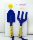 Sun Squad Kids Gardening Tool Set Spade & Digging Fork Yellow T-Rex's