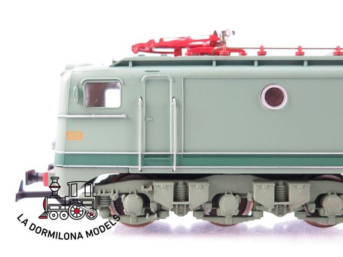 AZ72 H0 =DC IBERTREN 2110 LOCOMOTORA ELECTRICA ALSTHOM 276-044-5 RENFE - OVP - Imagen 10 de 21