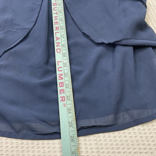 Top halter Venus azul imitación perla cuello talla 4 - Imagen 4 de 6