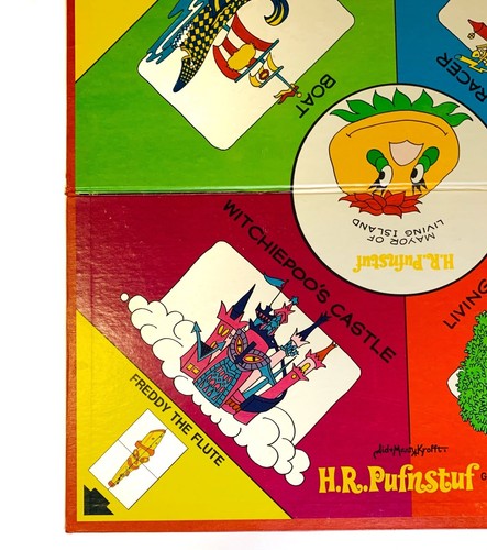 H R Pufnstuf 1971 gioco da tavolo solo MB Sid & Marty basato su serie tv - Foto 6 di 11