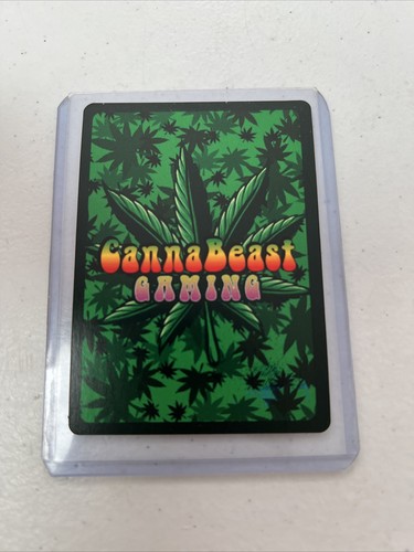 Cannabeast Savage Sativa LBCAC 2022 Promo 71/100 Signed By @_@ - Picture 2 of 5