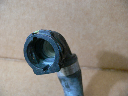 GENUINE LAND ROVER HOSE RADIATOR TO THERMOSTAT RANGE ROVER 03- 05 PCH001600 USED - Bild 3 von 6