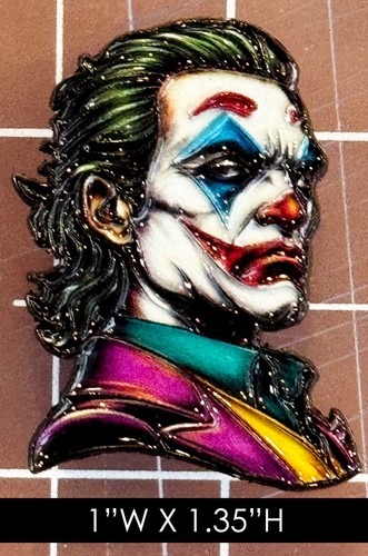 D.C. Comics Joker & Harley Quinn Enamel Pins (Not sold as sets) - Picture 8 of 10