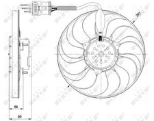 Fits NRF 47392 FAN, HEATSINK   UK Stock