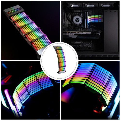 5 V RGB Extension Cable Neon Glowing Lines Computer Power Cord - Afbeelding 4 van 12