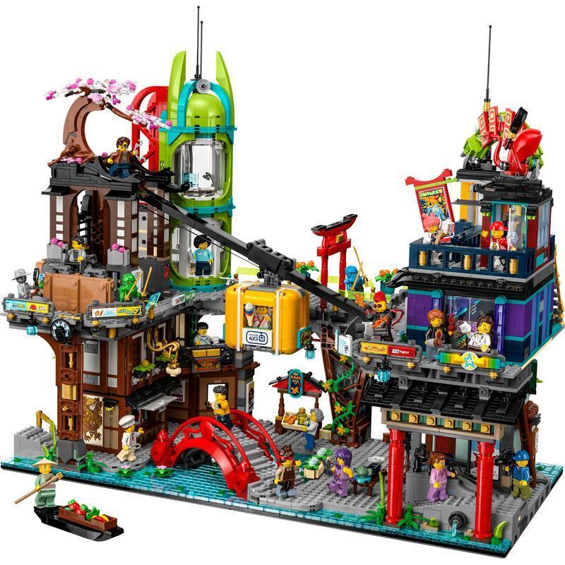LEGO 71799 Ninjago City Markets 6163 pieces NEW From Japan LEGO 71799 Ninjago City Markets 6163 pieces NEW From Japan
