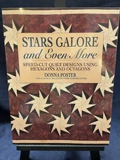 Stars Galore & even more quilt patterns Speed cut hexagons  octagons 288 blocks