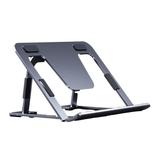 Support pour ordinateur portable réglable et pliable en aluminium support tablette élégant support robuste - Photo 10/10