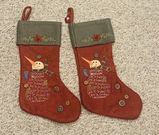 Snowman Christmas Stocking