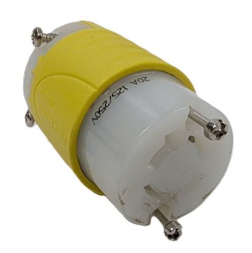2 Pass&Seymour CRL1420-C Turnlok Connector 20A 125/250Vac 3Pole 4Wire Grdg. NEW - Picture 2 of 10