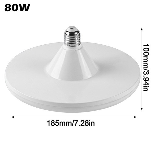 20-100W E27 LED-Glühbirne UFO-Lampe Für zu Hause Küche Schlafzimmer Garage - Picture 18 of 19