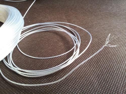 Cable de audio para auriculares HiFi N-0.2 OCC plateado de 1,1 mm hágalo usted mismo 22 AWG  - Imagen 1 de 5