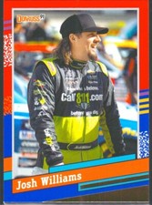 2024 Donruss Racing Nascar RETRO Red Blue Card JOSH WILLIAMS 142
