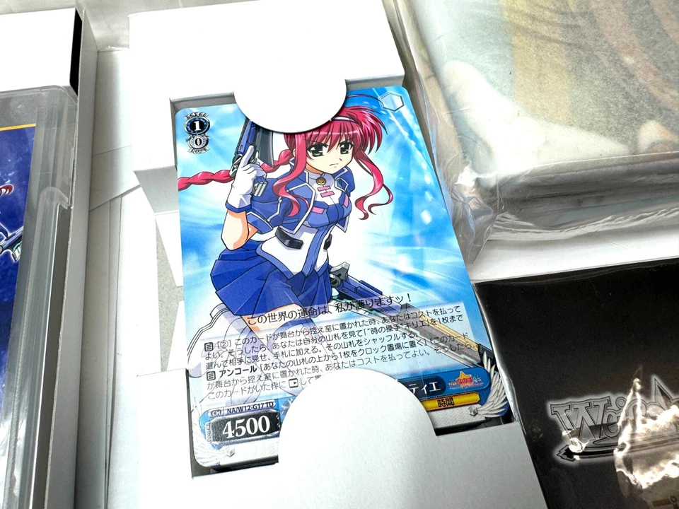 PSP Lyrical Nanoha A’s Portable Limited Edition Figure Set Game Opened Complete - Image 4 of 4