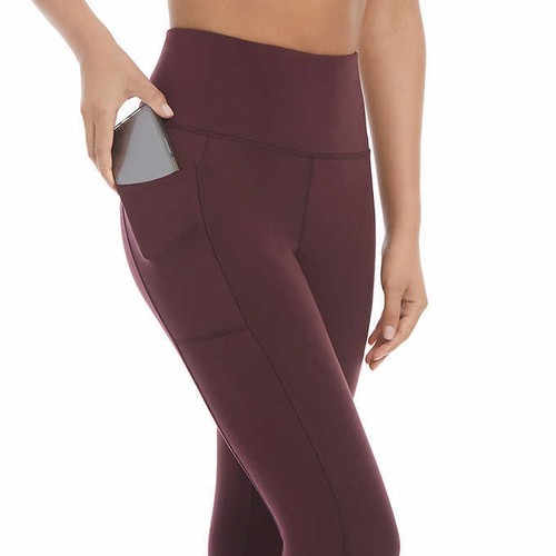 Danskin Women's Performance High waist Super Soft 7/8 Side Pockets Leggings - Picture 13 of 52