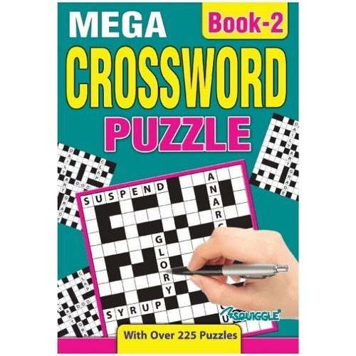 2 x Crossword Puzzle Book Books Mega 320 Powerful Puzzles A5 Pages Trivia - Picture 6 of 9