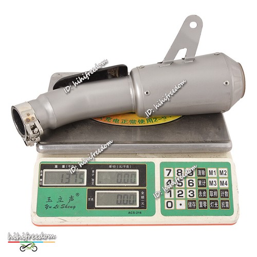 Tubo silenciador de escape sistema de motocicleta sin cordones para Suzuki GSXR 600 750 2011-2022 - Imagen 9 de 9
