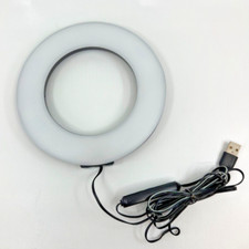 6 Inch Desktop Ring Light - multiple settings to adjust warmth of light