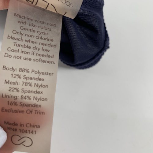 Calia by Carrie Underwood Strappy Athletic Sports Bra Size XL Womens Navy Blue - Picture 4 of 4