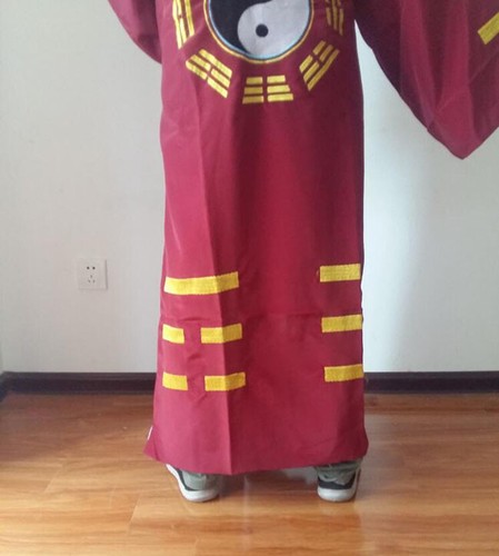 New Wudang Taoist Robe Wushu Kung Fu Tai Chi Morning exercise Uniform with Hat - Picture 9 of 23