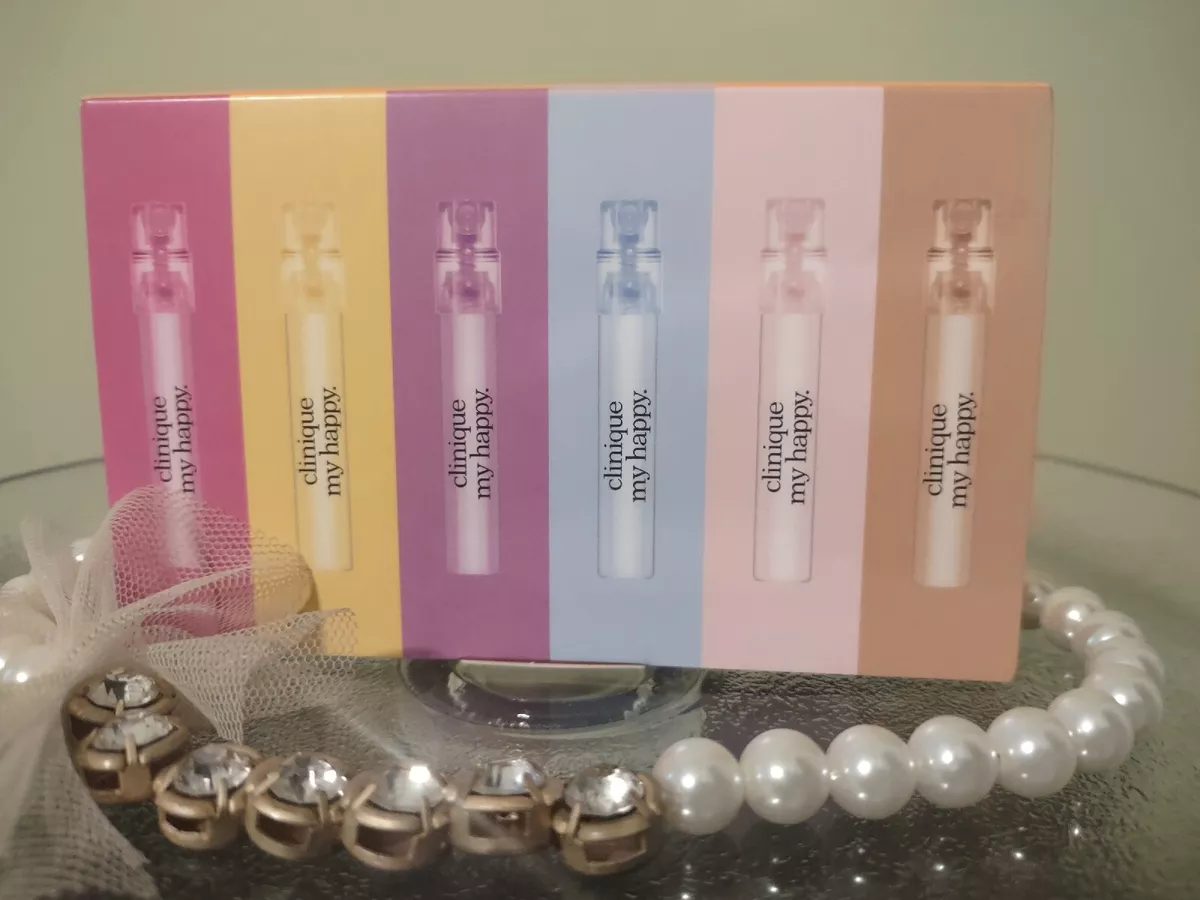 Clinique happy 2025 sample set