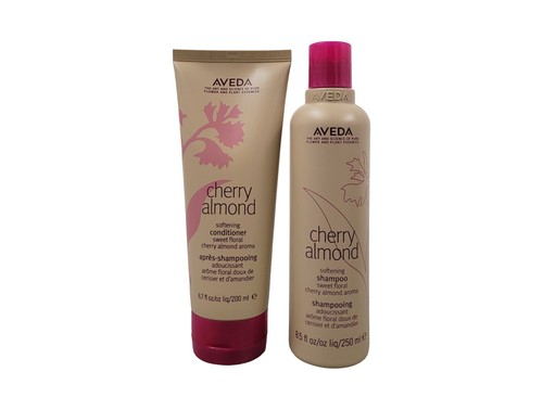 Aveda Cherry Almond Shampoo 8.5 oz + Cherry Almond Conditioner 6.7 oz