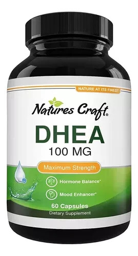 Natures Craft Maximum Strength DHEA 60 Capsules-Mood Enhancer-New & Sealed - Picture 1 of 2