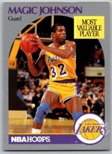 1990 Hoops Los Angeles Lakers Magic Johnson Los Angeles Lakers