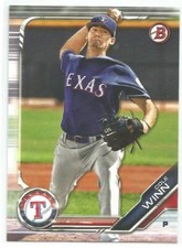 Cole Winn Texas Rangers 2019 Bowman Baseball Prospects Card