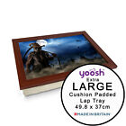 EXTRA LARGE Luxury Framed Lap Top Tray Personalised Gift - Scarecrow in Field
