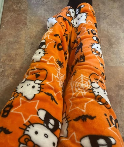 Hello Kitty halloween pajamas, Hello Kitty PJs, Halloween Pajama pants - Picture 5 of 6