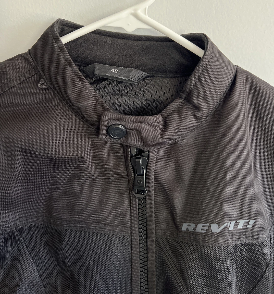 REVIT Engineered Skin Size 40 Motorcycle Sport Black Jacket | eBay