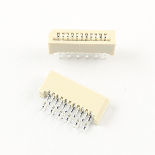 10Pcs FPC FFC 1mm 1.0mm Pitch 11 Pin Dual Contact Straight Ribbon Flat Connector - Picture 1 of 6
