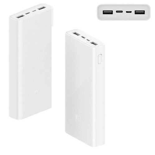 Xiaomi Mi Power Bank 3 20000mAh 18W Carga Rápida USB Tipo C Portátil Bate Externo - Imagen 9 de 19