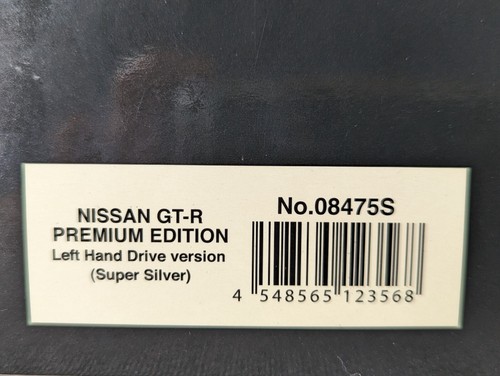 Kyosho Nissan Gt-r R35 Premium Édition 1/18 NO GT Spirit Ottomobile Autoart R34 - Foto 11 di 11