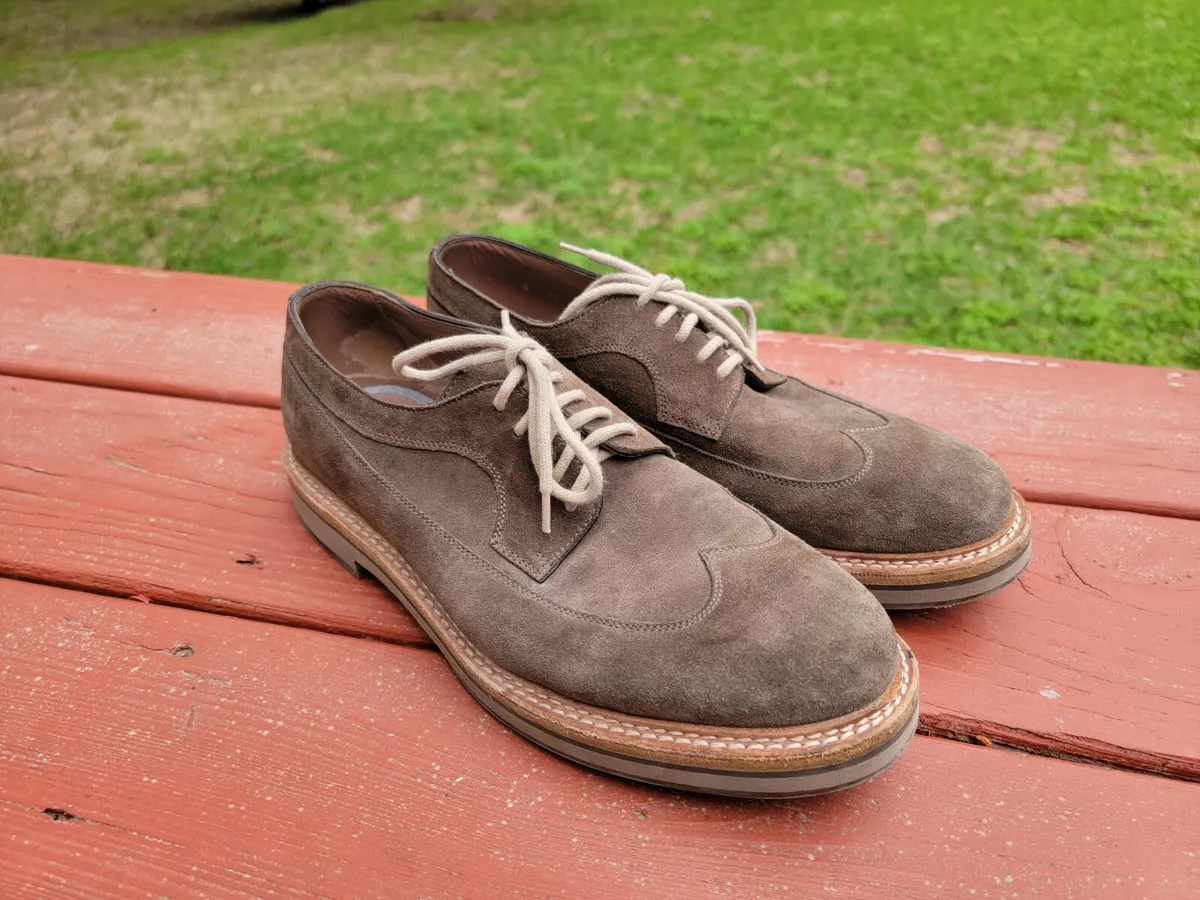 Brunello Cucinelli - Men - Boat Shoes Grey Brown